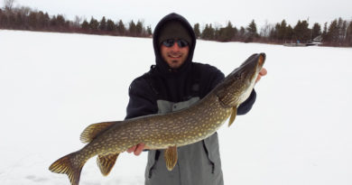 ice fishing