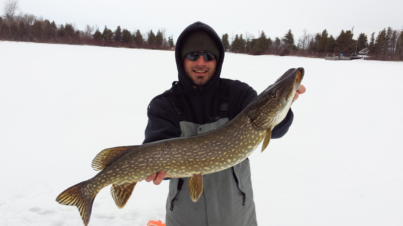 ice fishing