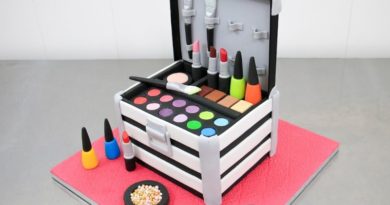 Cosmetics Box Cake