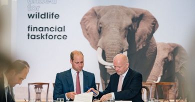 Financial Organizations Sign United For Wildlife Declaration To Support Prince William’s Efforts To Combat Illegal Wildlife Trade