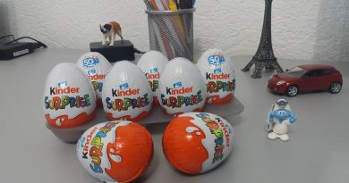 8 KINDER SURPRISE EGGS