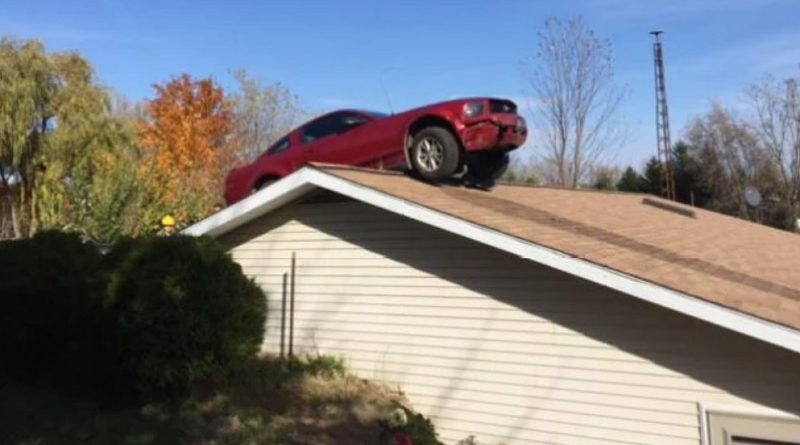 A Car On The Roof